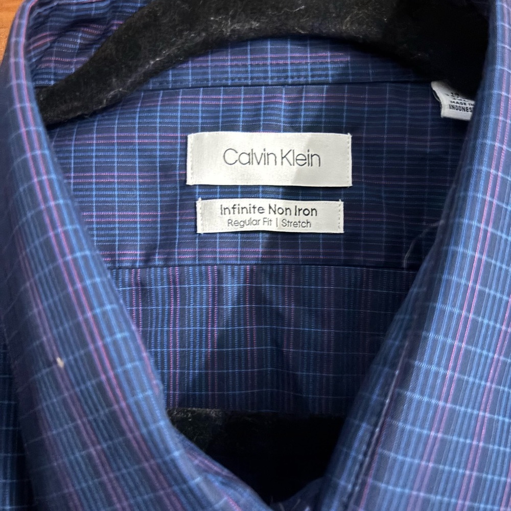 Calvin Klein Navy Button Down Shirt